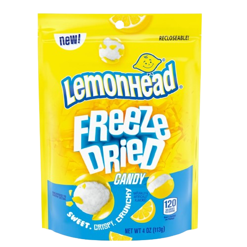 LEMONHEAD FREEZE DRIED - NEW ITEM MADE IN USA