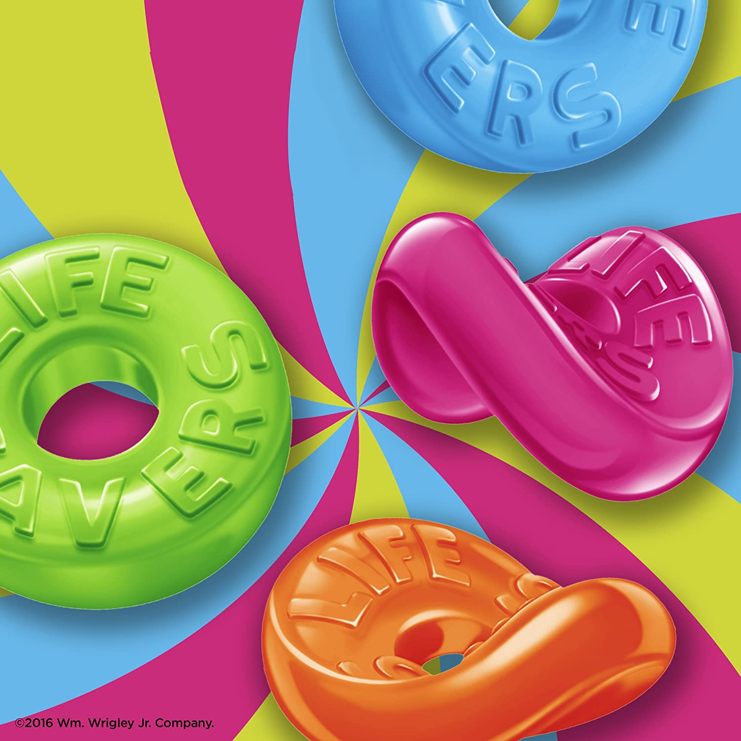LIFE SAVERS GUMMIES NEONS - BIG BAG MADE IN USA