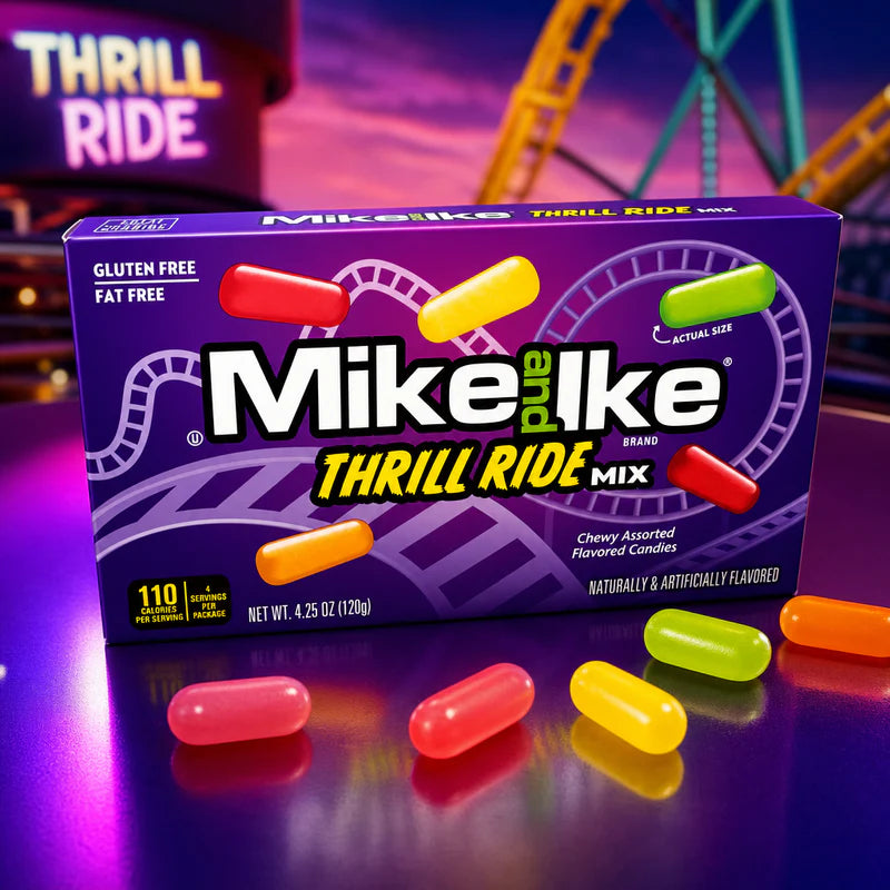 MIKE & IKE THRILL RIDE MIX ( LIMITED EDITION )