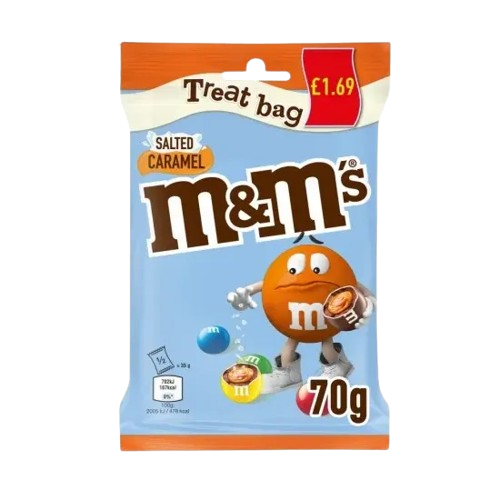 M&Ms SALTED CARAMEL TREAT BAG AS