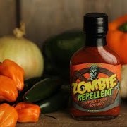 ZOMBIE REPPELENT APOCALYPTIC HOT SAUCE