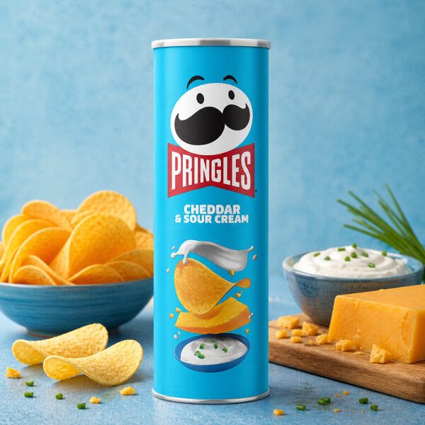 PRINGLES CHEDDAR AND SOUR CREAM - LIMITED TIME ONLY