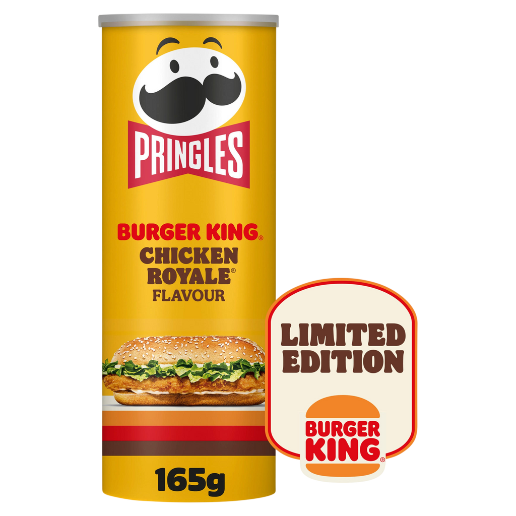 PRINGLES BURGER KING CHICKEN ROYALE - LIMITED EDITION LS