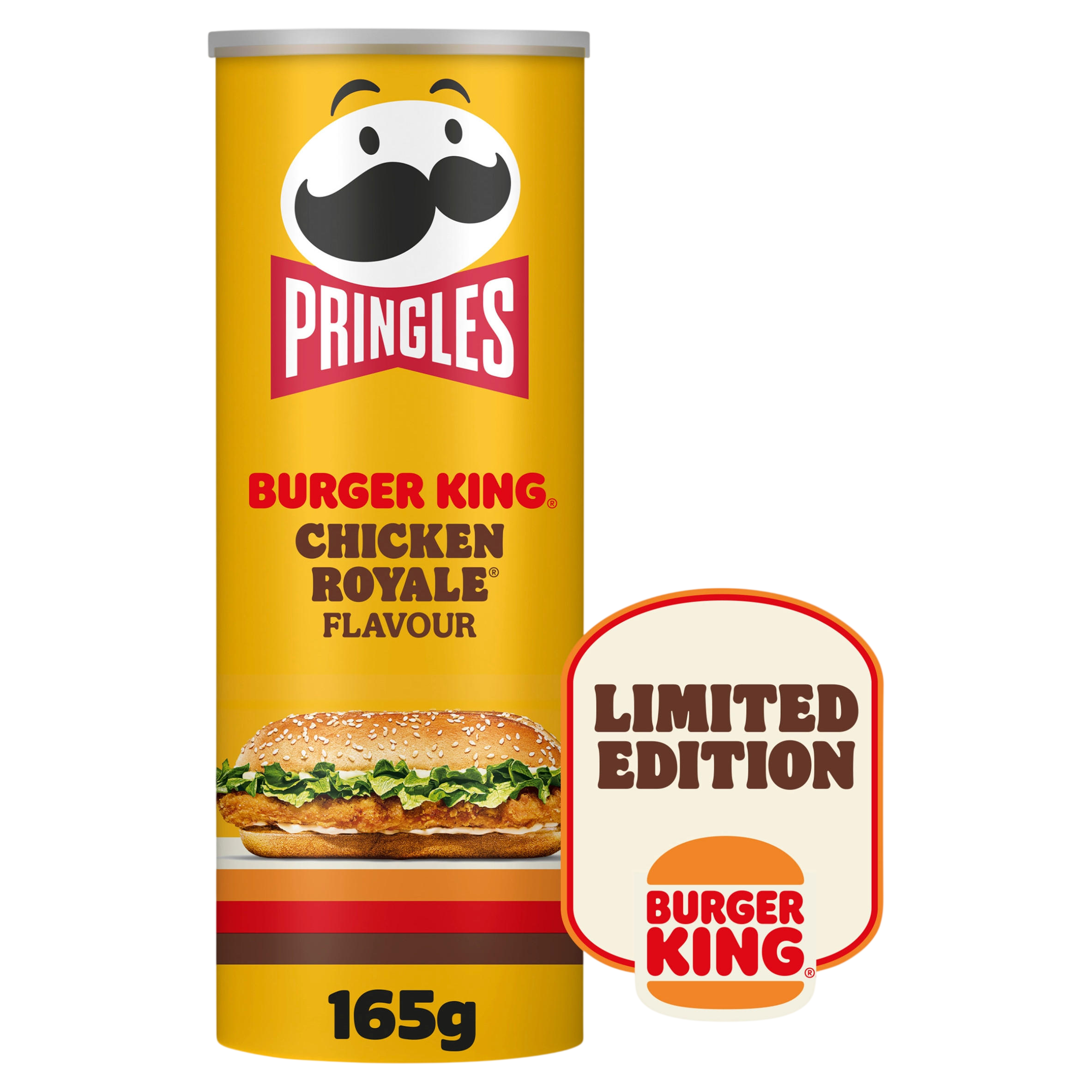 PRINGLES BURGER KING CHICKEN ROYALE - LIMITED EDITION LS
