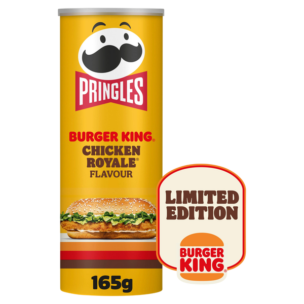 PRINGLES BURGER KING CHICKEN ROYALE - LIMITED EDITION LS