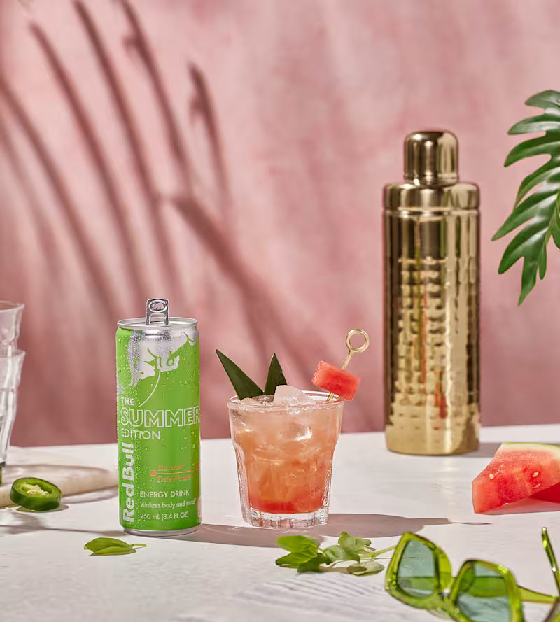REDBULL CURUBA ELDERFLOWER AS