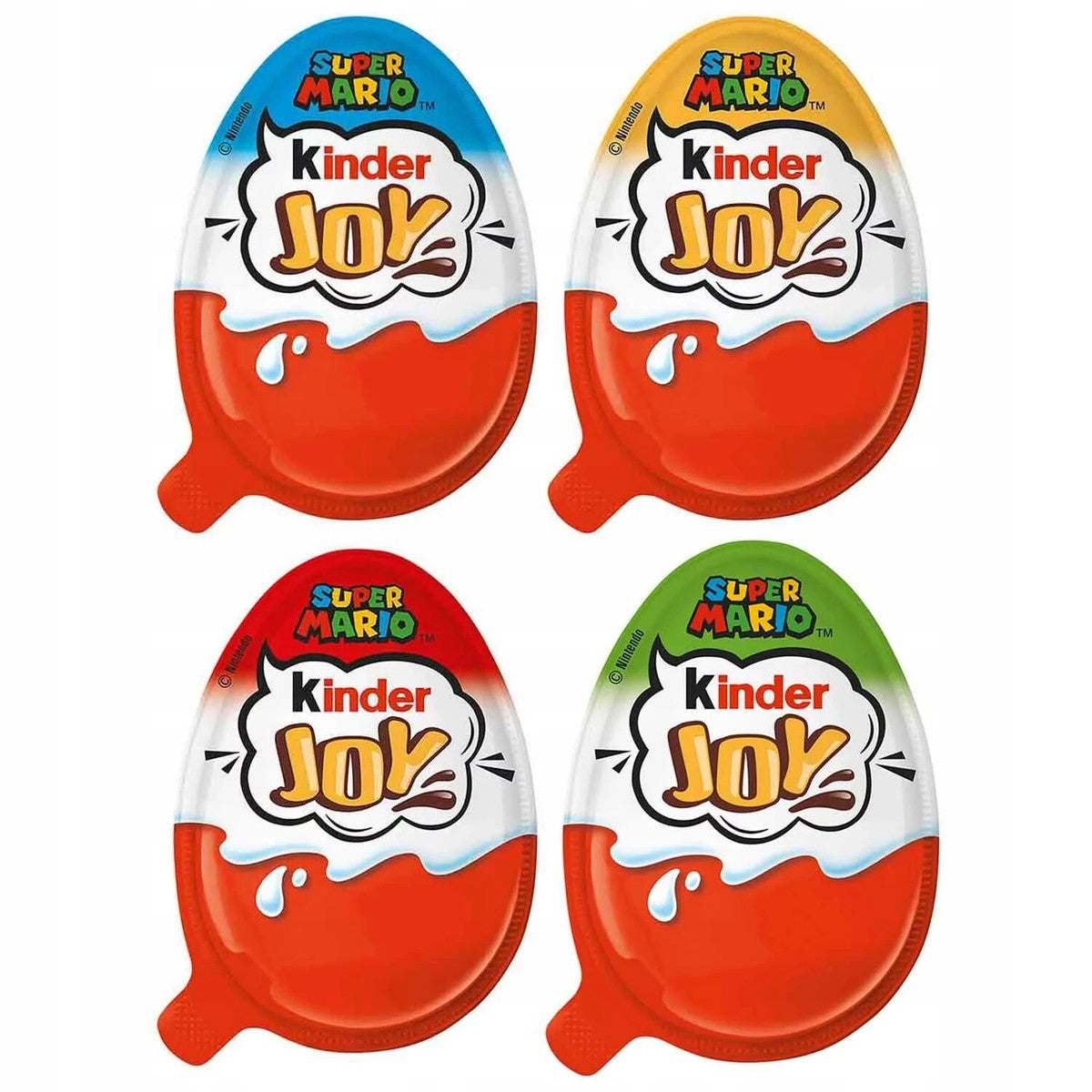 NEW - NEW - KINDER JOY SUPER MARIO - LIMITED STOCK