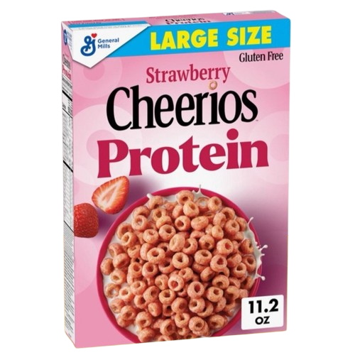 CHEERIOS STRAWBERRY PROTEIN - LARGE SIZE