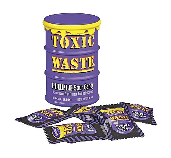 TOXIC WASTE SOUR CANDY DRUM PURPLE