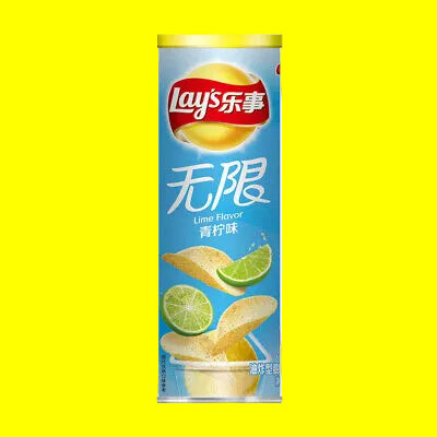LAYS STAX LIME FLAVOUR AS