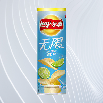 LAYS STAX LIME FLAVOUR AS