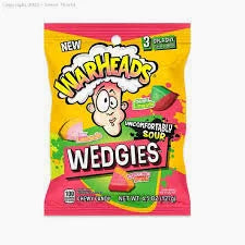 WARHEADS SOUR WEDGIES EC
