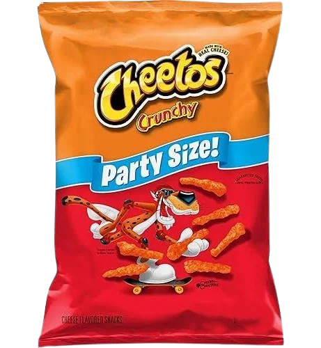 Cheetos Crunchy Cheese Flavored Snacks - PARTY SIZE
