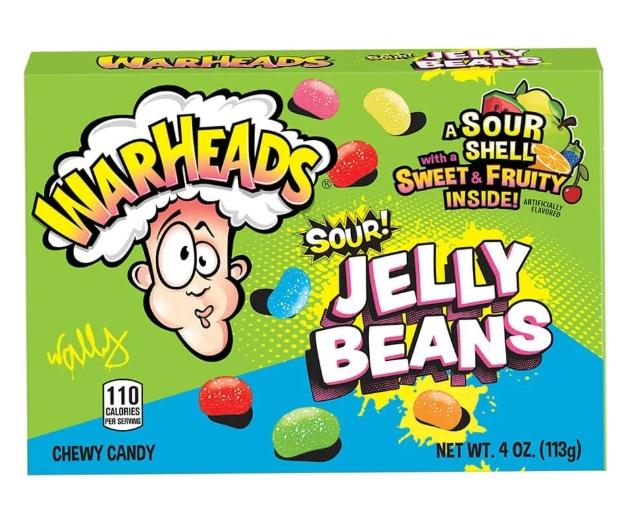 WARHEADS JELLY BEANS
