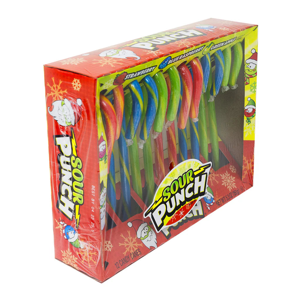 SOUR PUNCH CANDY CANES PS