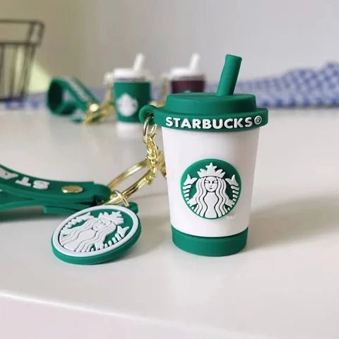 STARBUCKS KEYCHAIN FOR COFFEE LOVERS