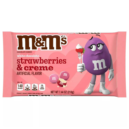M&Ms WHITE STRAWBERRY & CREAM