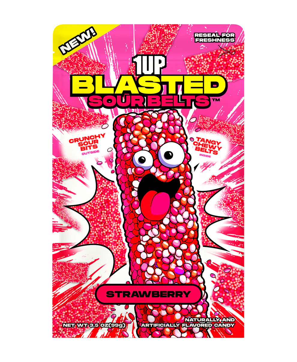 STRAWBERRY SOUR BELTS - RARE PRODUCT