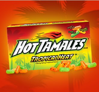 NEW HOTAMALES TROPICAL HEAT - RARE - MADE IN USA
