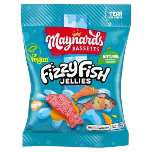 MAYNARDS SOUR FIZZY FISH - NEW ITEM PS